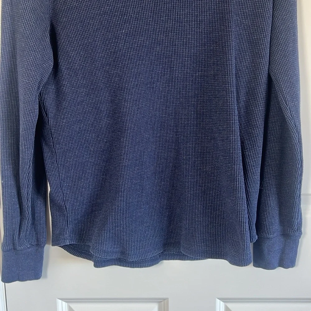 Men's Banana Republic Heather Blue Crewneck Size Medium